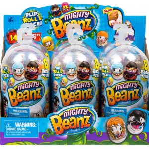 MIGHTY BEANZ SLAM PK 6 CDU W HOOK ของเล่นของสะสมถั่วจิ๋วจอมพลัง