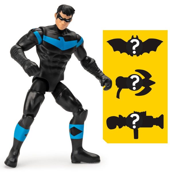 ฟิกเกอร์ BATMAN 4 FIGURES FULL ASST : NIGHTWING