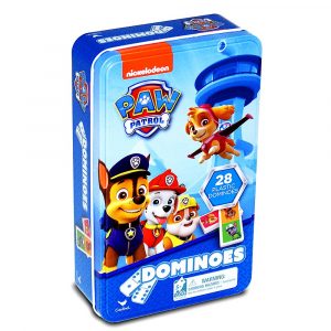 Cardinal Paw Patrol Dominoes Tin