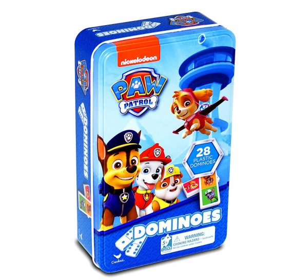 Cardinal Paw Patrol Dominoes Tin