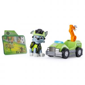 รถและตุ๊กตาของเล่น PAW PATROL VEHICLE WITH FIGURE ASST : ROCKY'S