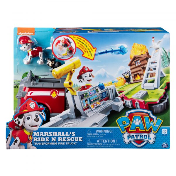 รถของเล่น PAW PATROL VEHICLE RIDE N RESCUE AST : MARSHALL'S