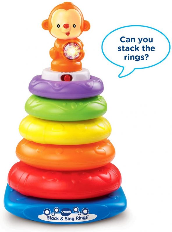 Vtech Stack & Discover ของเล่นอิเล็กโทรนิกส์ลิงน้อยพร้อมห่วง - Kiddo ...