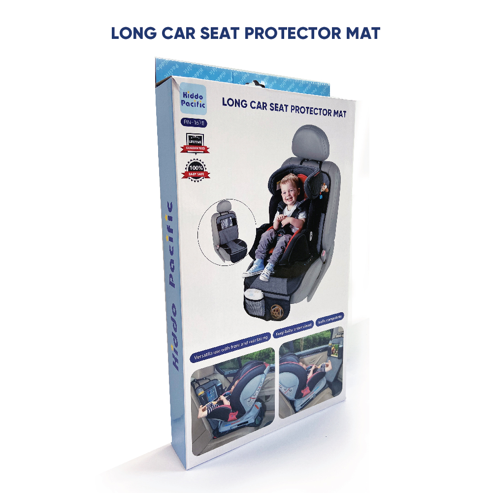 Long Car Seat Protector Mat - Kiddo Pacific