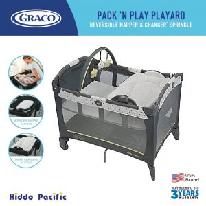 เตียงนอนเด็ก GRACO เตียงนอน PNP REV NAPPER & CHANGER