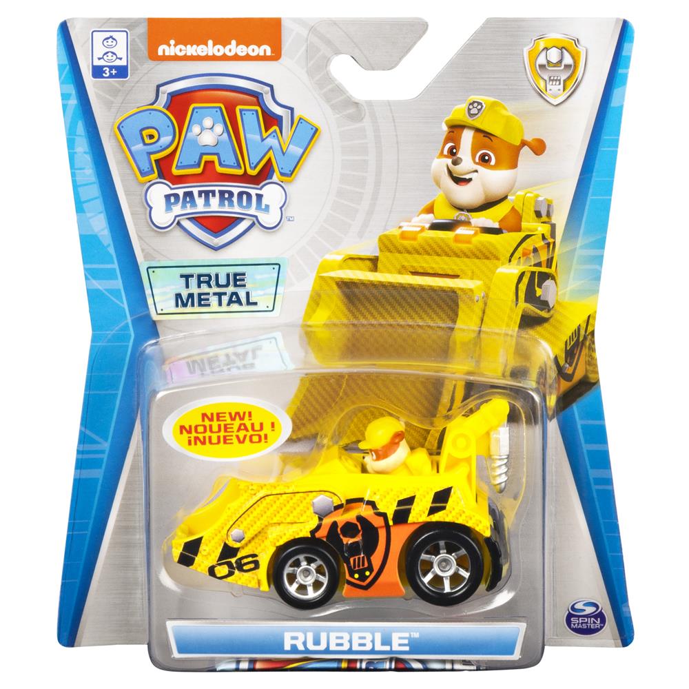 778988290965_20121347_Paw_Patrol_Die Cast Vehicles_Core_Rubble_M05AB_GML_Front_PKG