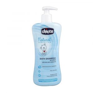 ผลิตภัณฑ์อาบน้ำและดูแลผิวเด็ก Chicco Natural Bath Shampoo 500Ml