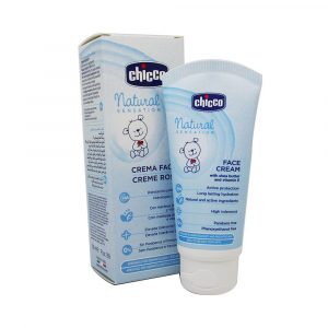 ผลิตภัณฑ์อาบน้ำและดูแลผิวเด็ก Chicco Natural Face Cream 50Ml