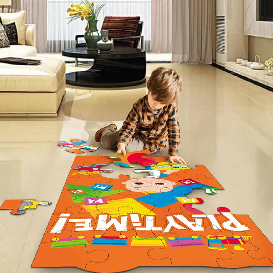 Ywow Giant Floor Puzzle ของเล่น จิ๊กซอว์ เด็ก Kiddo Pacific