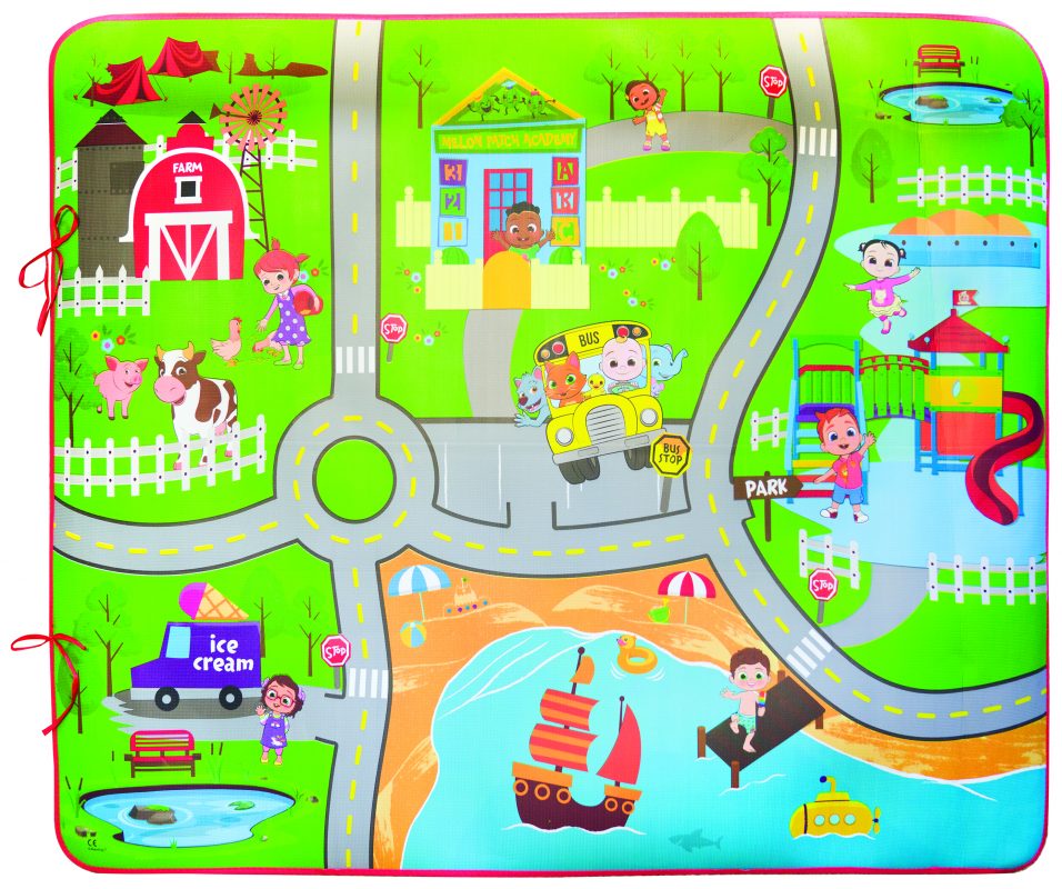 Cocomelon Super Giant Mat With 2 Vehicle แผ่นรองเสริมพัฒนาการ - Kiddo ...
