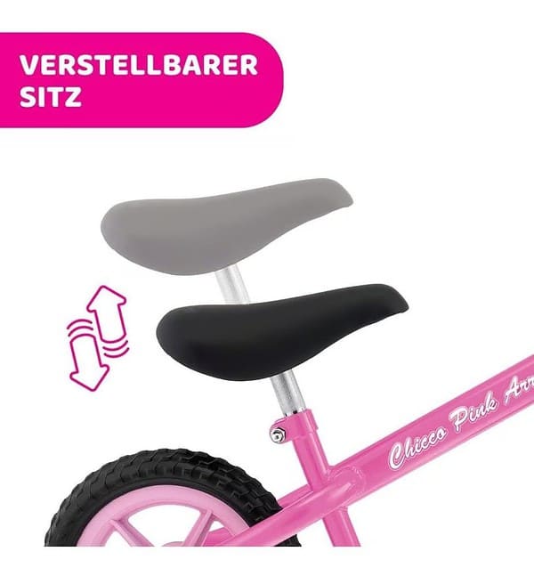 CHICCO PINK BULLET BALANCE BIKE 1
