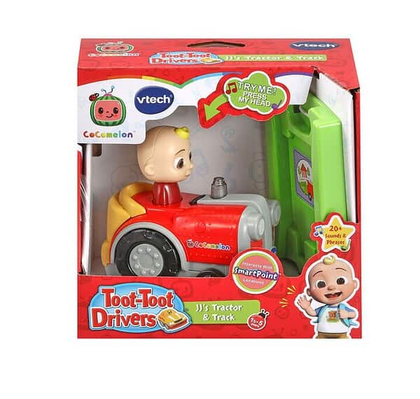 VTECH COCOMELON SMART WHEEL JJ TRACTOR AND TRACK 1