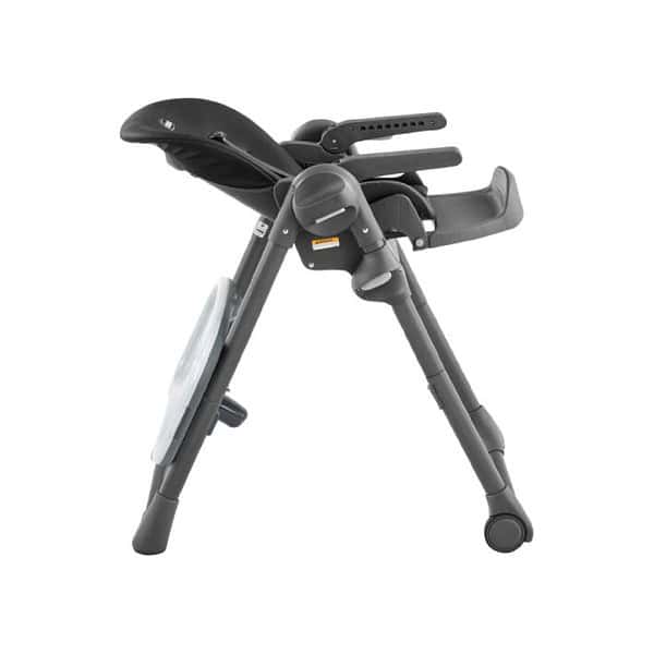 0049796612226CHICCO POLLY HIGHCHAIR BLACK-07-12