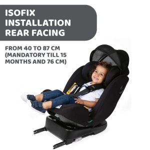 CH430870312100 CHICCO UNICO EVO I-S AIR B.CAR SEAT GRAPHITE 15