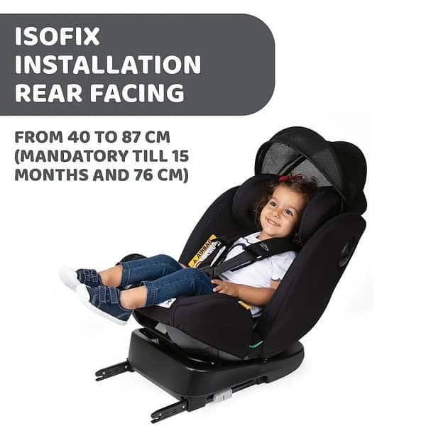 CH430870312100 CHICCO UNICO EVO I-S AIR B.CAR SEAT GRAPHITE 15