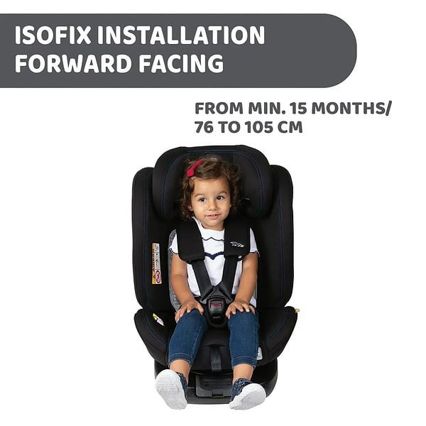 CH430870312100 CHICCO UNICO EVO I-S AIR B.CAR SEAT GRAPHITE 12
