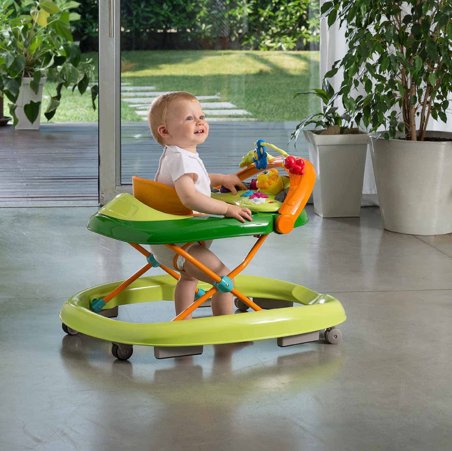 CH440795404700 CHICCO WALKY TALKY BABY WALKER GREY