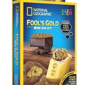 NG120029590000 NAT GEO MINI FOOL'S GOLD DIG KIT 3