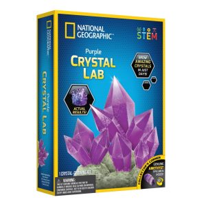 NG120029610000 NAT GEO MINI PURPLE CRYSTAL GROWING LAB 1