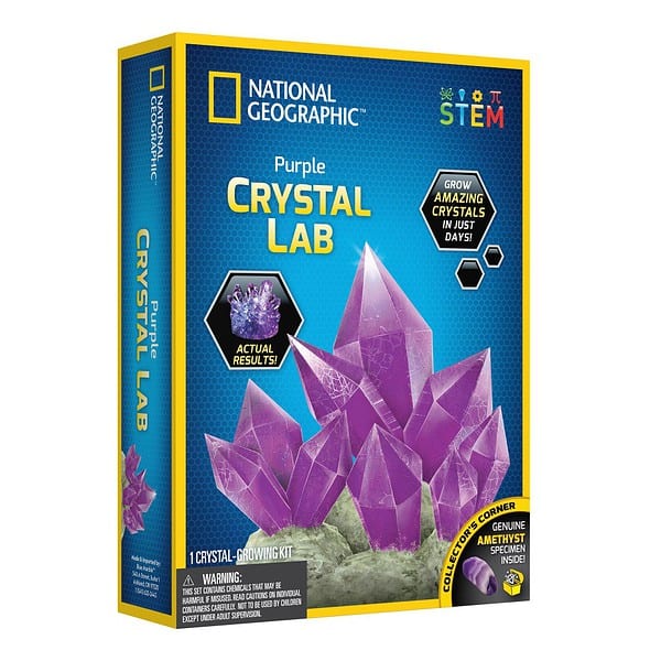 NG120029610000 NAT GEO MINI PURPLE CRYSTAL GROWING LAB 1