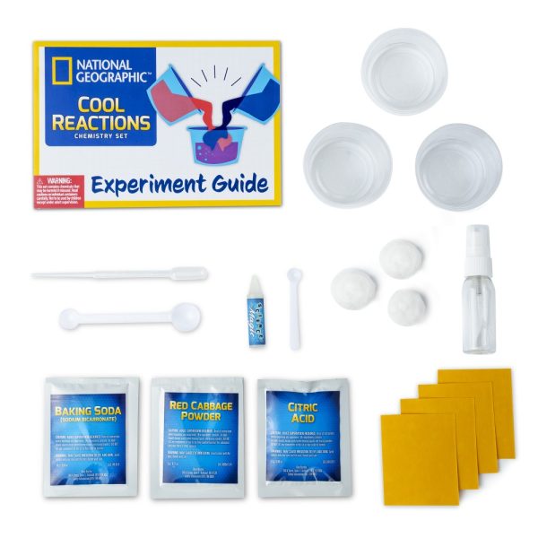 NG120029830000 NAT GEO COOL REACTIONS CHEMISTRY KIT 4