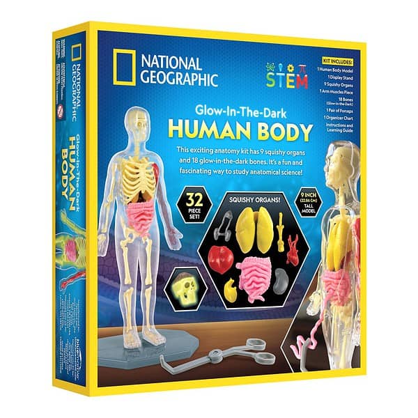 NG120623050000 NAT GEO HUMAN BODY SCIENCE KIT 8