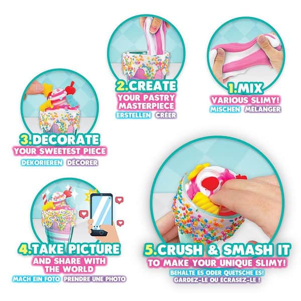 SI120361000000 SLIMY SUGARY CRUSH ICECREAM S1 MILKSHAKE ของเล่นสไลม์ 3