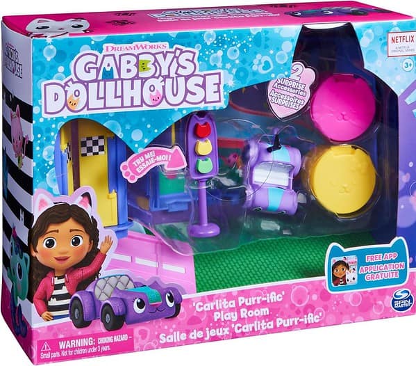 SM12036203NC00 GABBY DOLL HOUSE CARLITA PURR-IFIC' PLAY ROOM 9