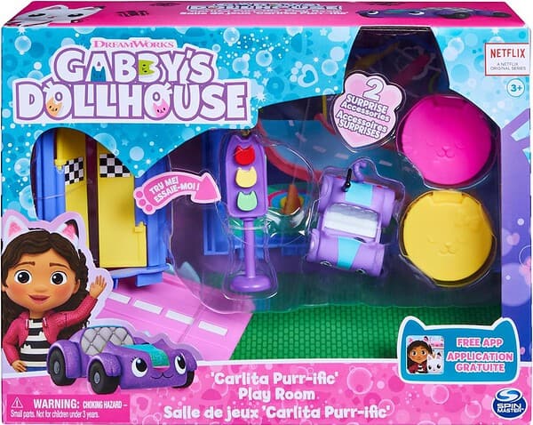 SM12036203NC00 GABBY DOLL HOUSE CARLITA PURR-IFIC' PLAY ROOM 3