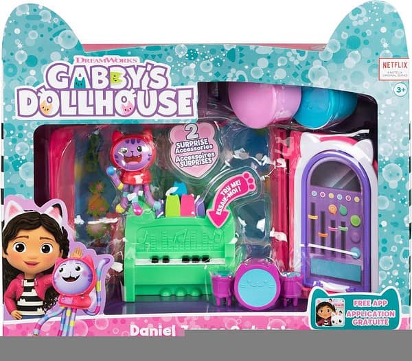 SM12036203ND00 GABBY DOLL HOUSE DANIEL JAMES CATNIP GROOVY MUSIC ROOM 3