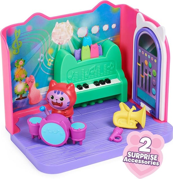 SM12036203ND00 GABBY DOLL HOUSE DANIEL JAMES CATNIP GROOVY MUSIC ROOM 2