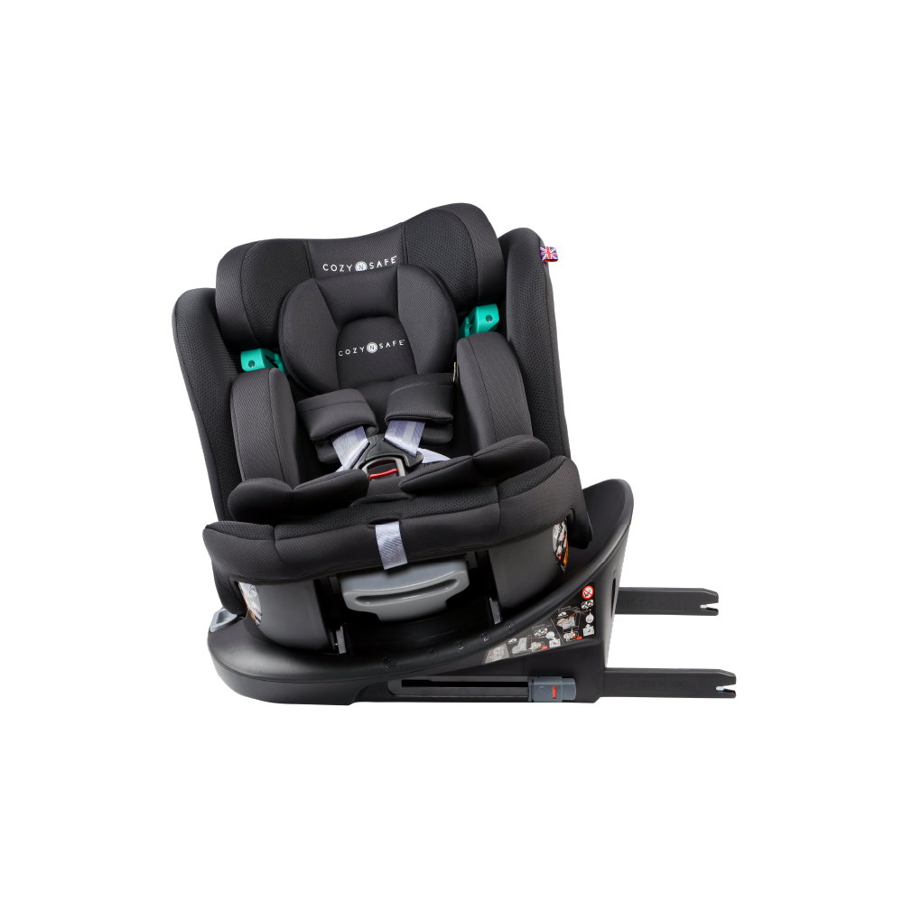 2 COZY N SAFE VESTA I SIZE- BLACK-GREY