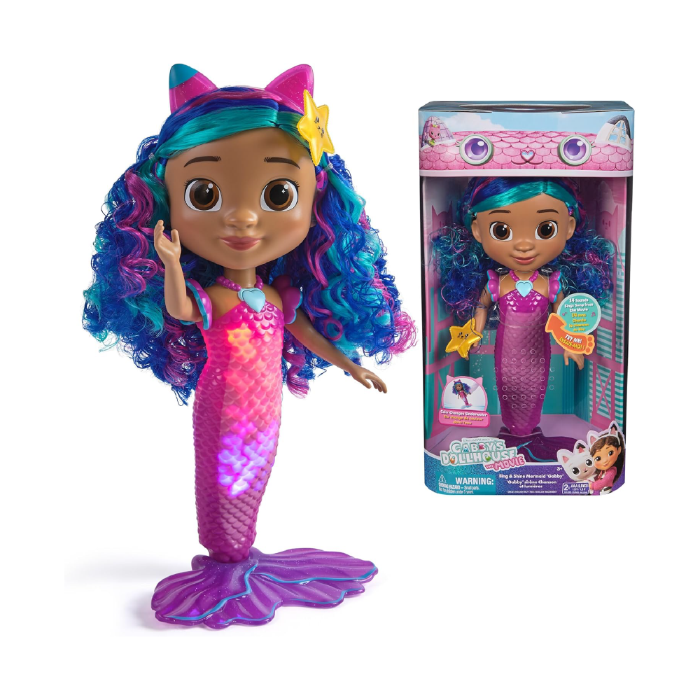 2 GABBY’S SING & SHINE MERMAID 'GABBY'