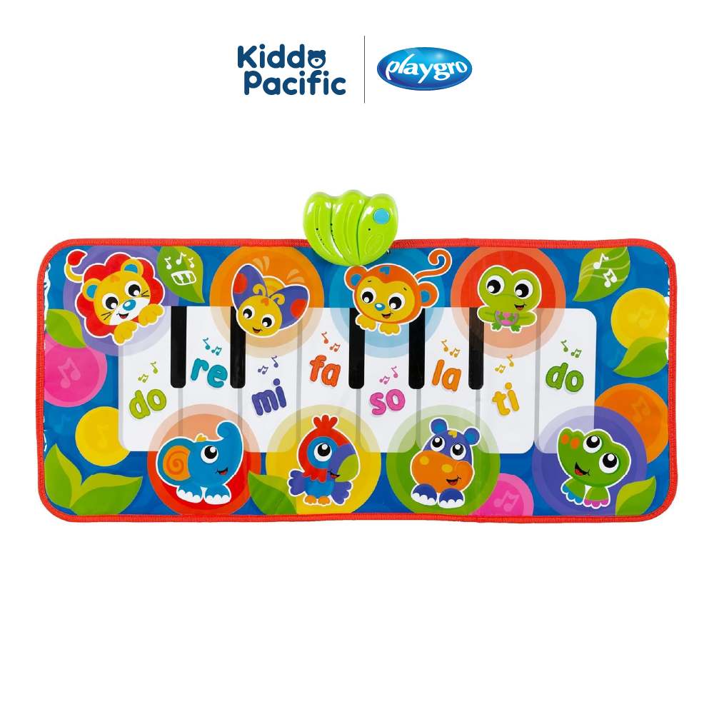 1 PLAYGRO JUMBO JUNGLE MUSICAL PIANO MAT