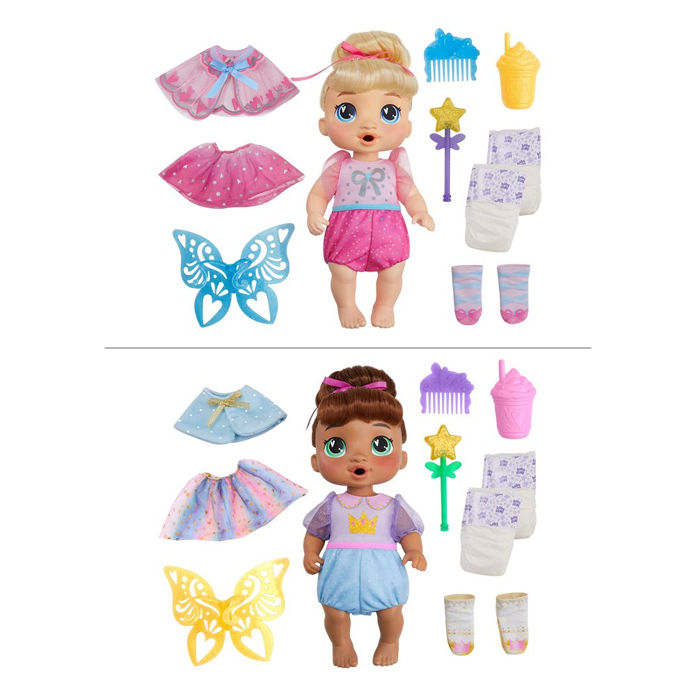2 BABY ALIVE FAIRY FASHION