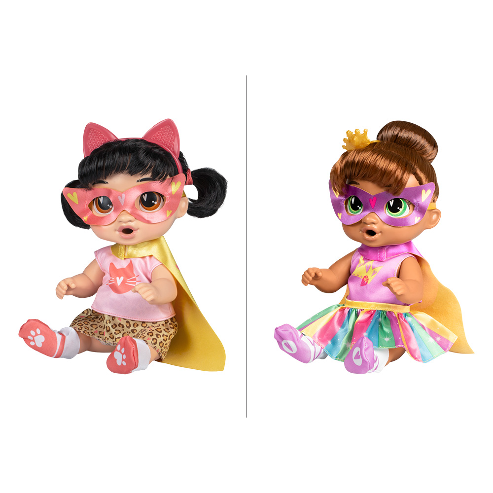 2 BABY ALIVE SUPER BFF