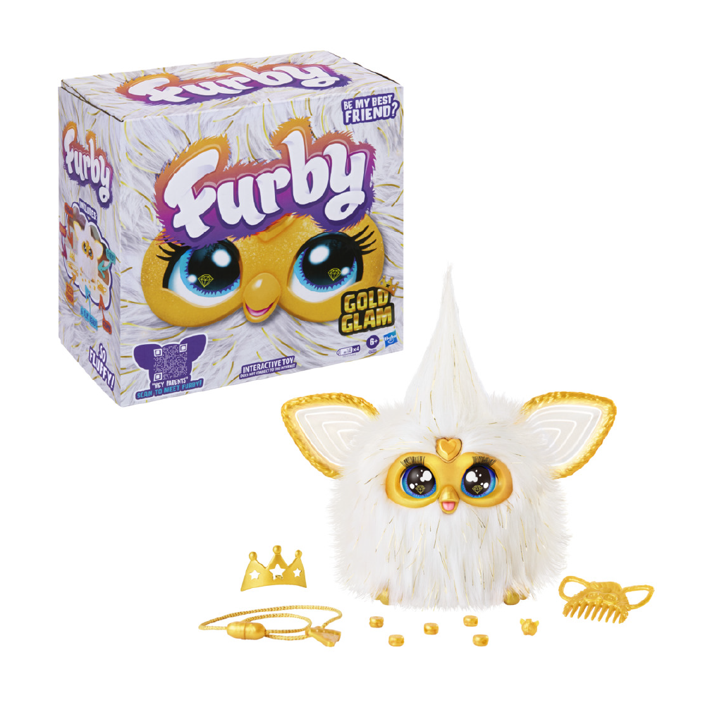 2 FURBY GOLD GLAM