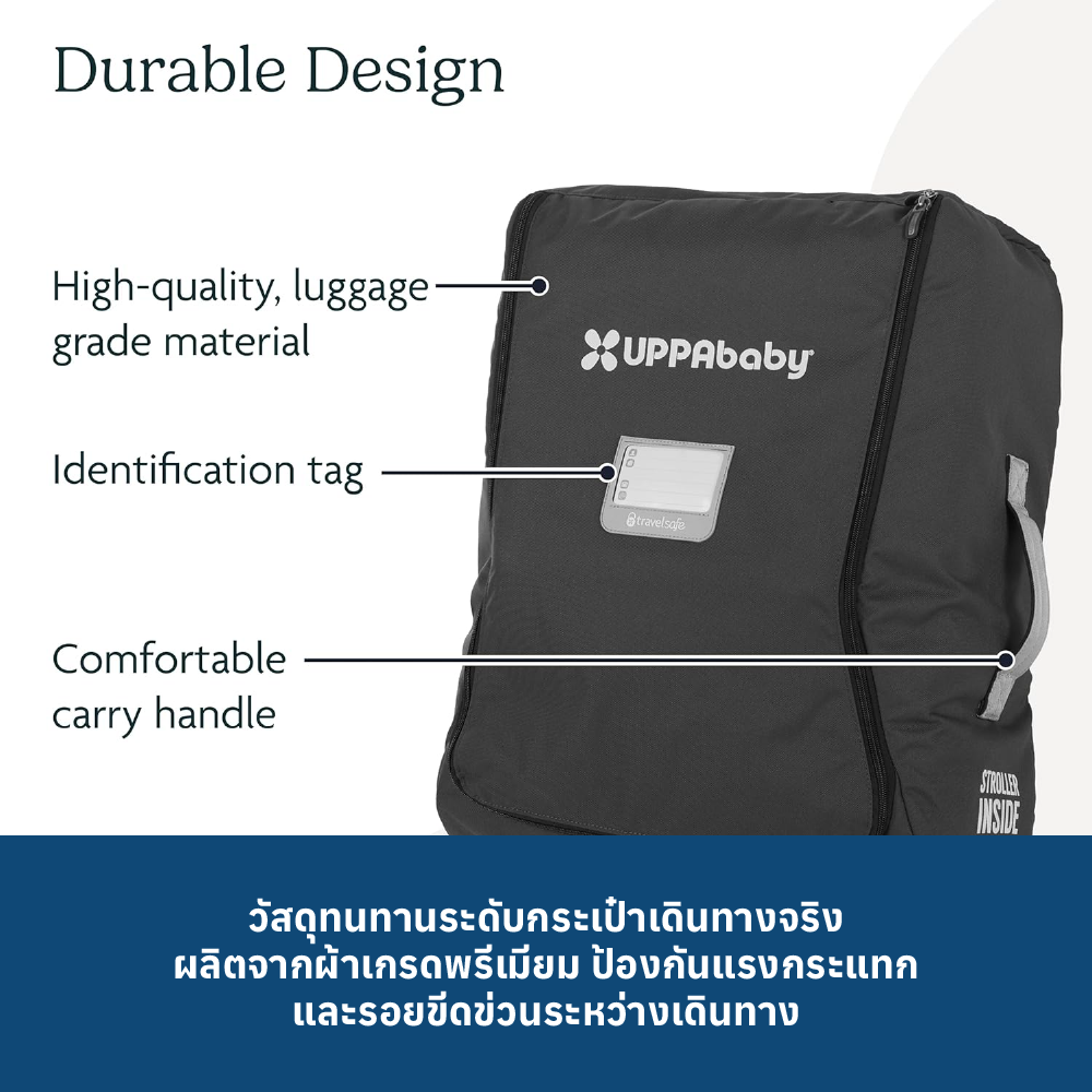 3 UPPABABY MINU V3 STROLLER STORAGE BAG