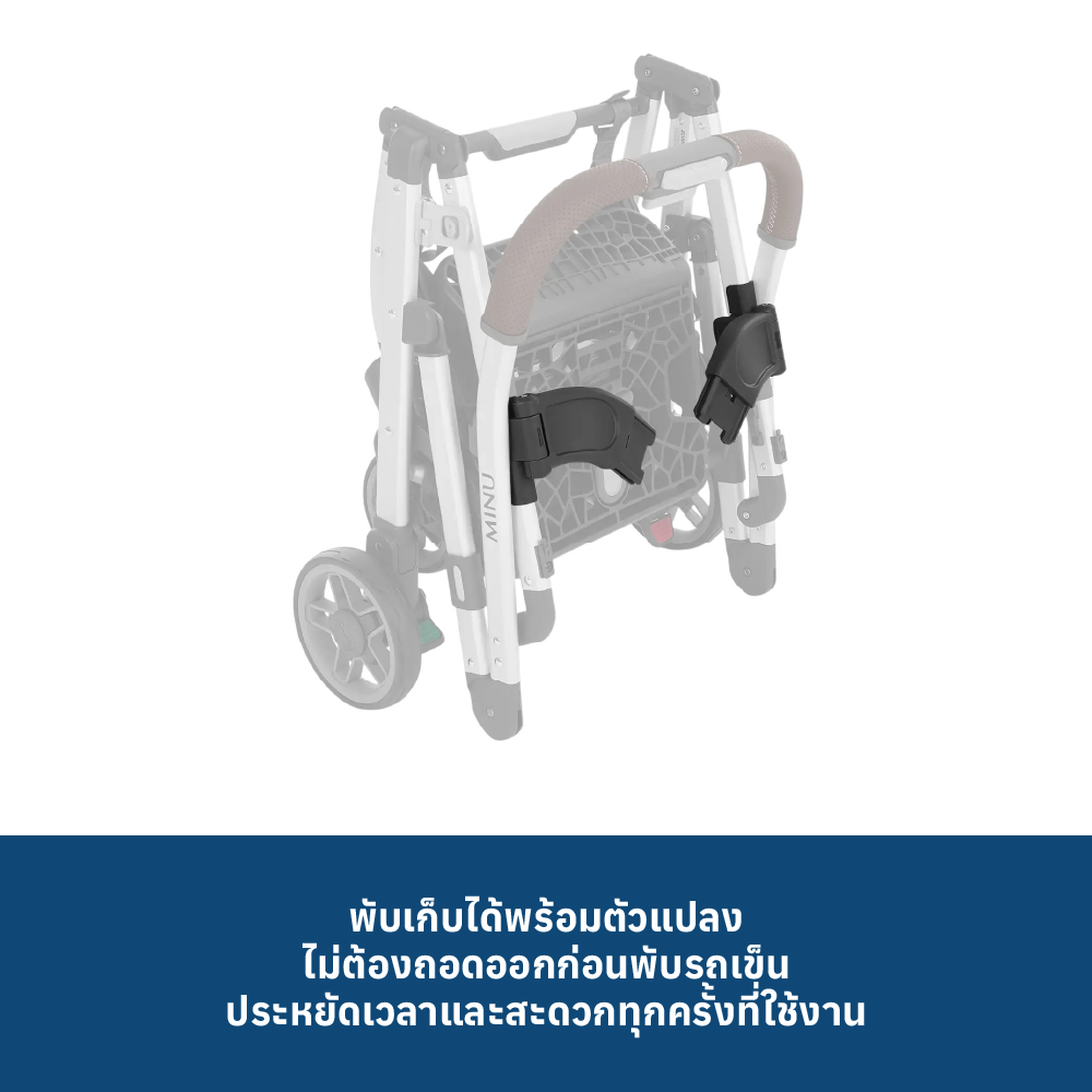 4 UPPABABY MINU MESA BASSINET ADAPTERS