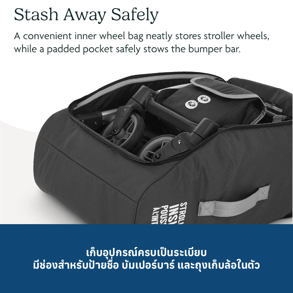 5 UPPABABY MINU V3 STROLLER STORAGE BAG