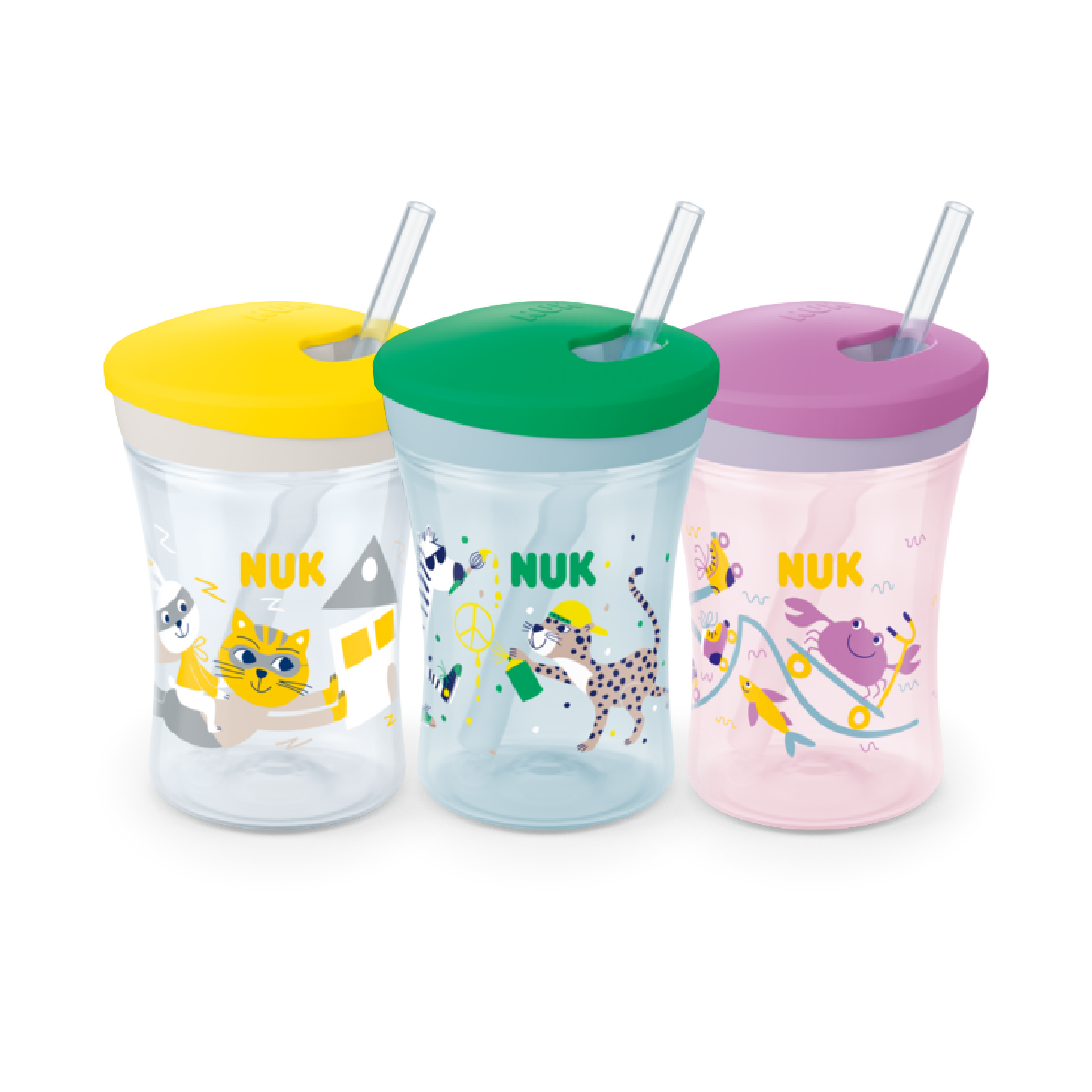 NUK EVOLUTION ACTION CUP 230ML 12M+-02