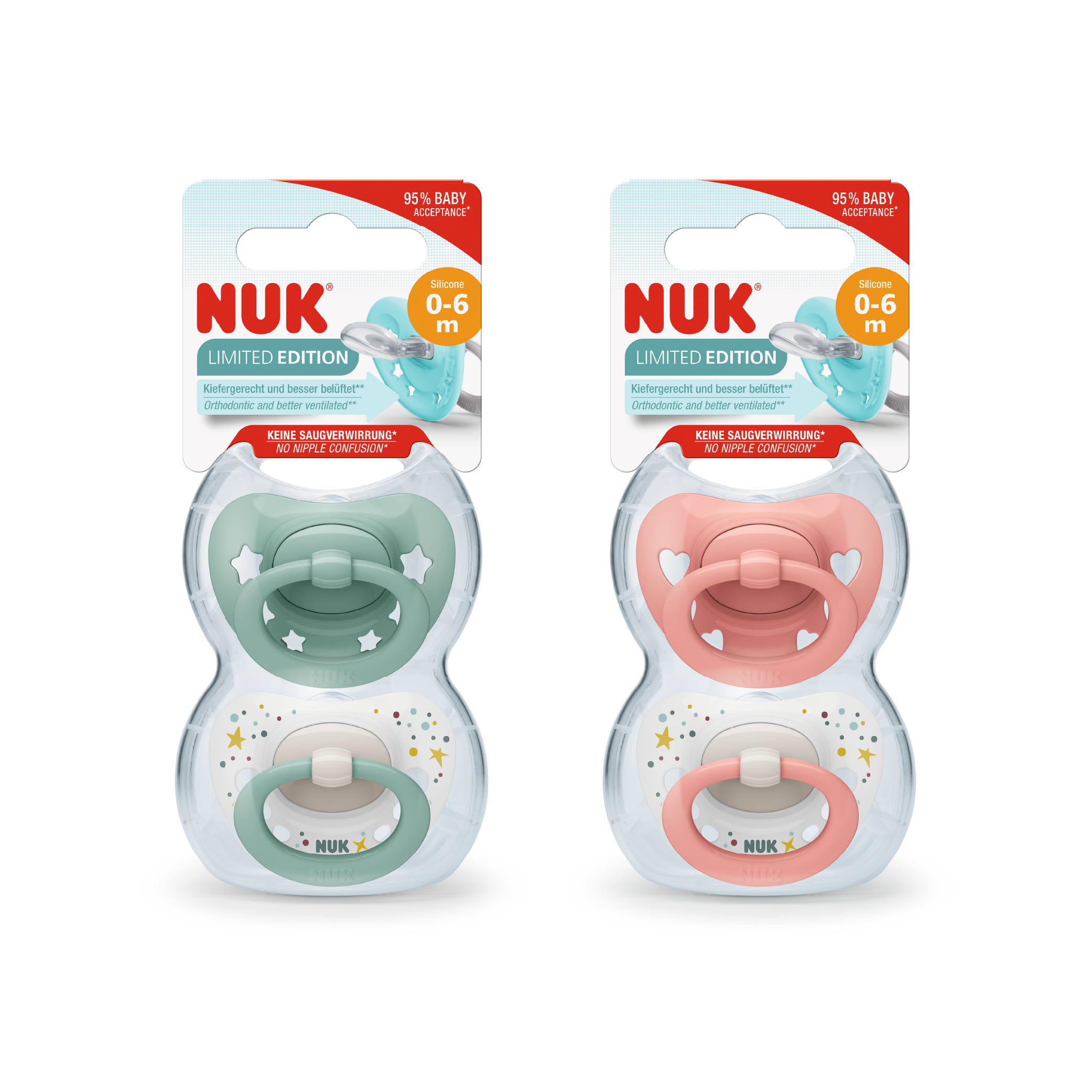 NUK PACIFIER SIGNATURE SI1 2PCS-02