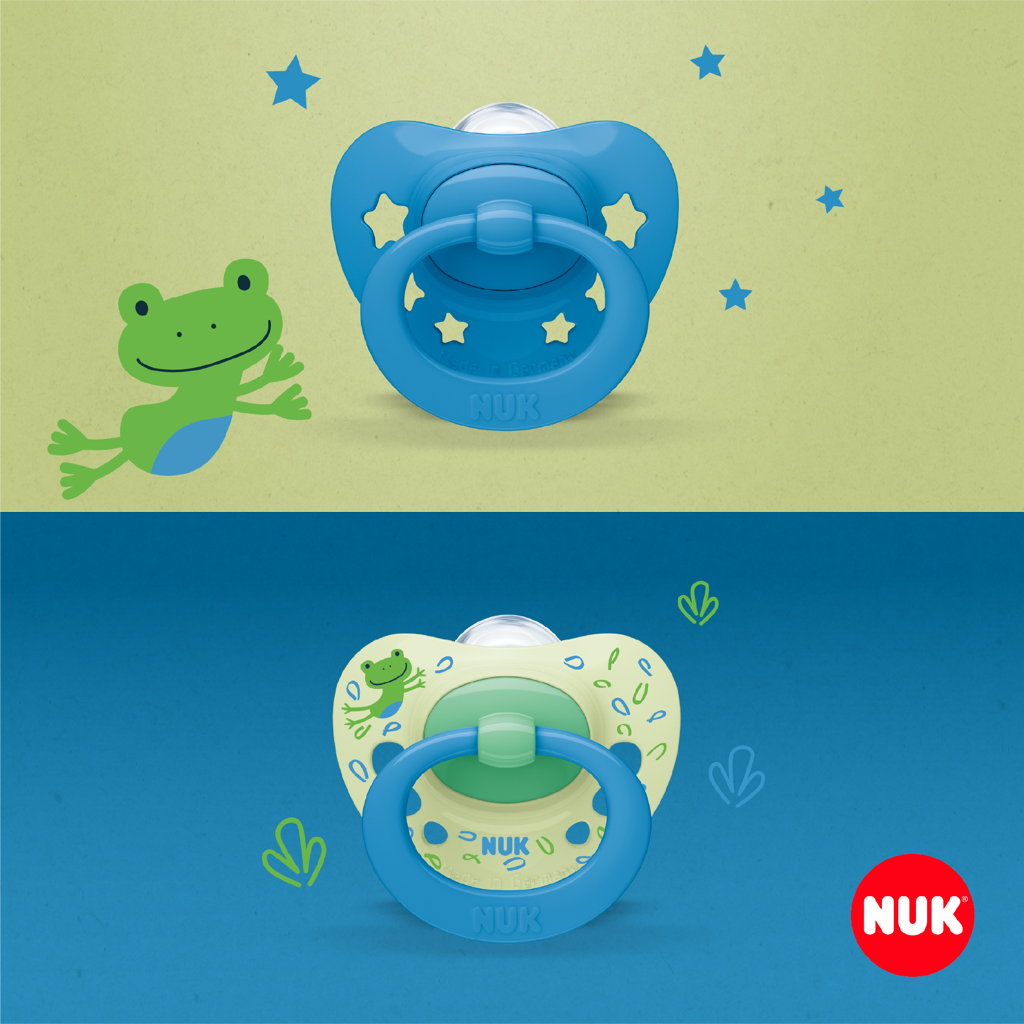 NUK PACIFIER SIGNATURE SI2 2PCS-06