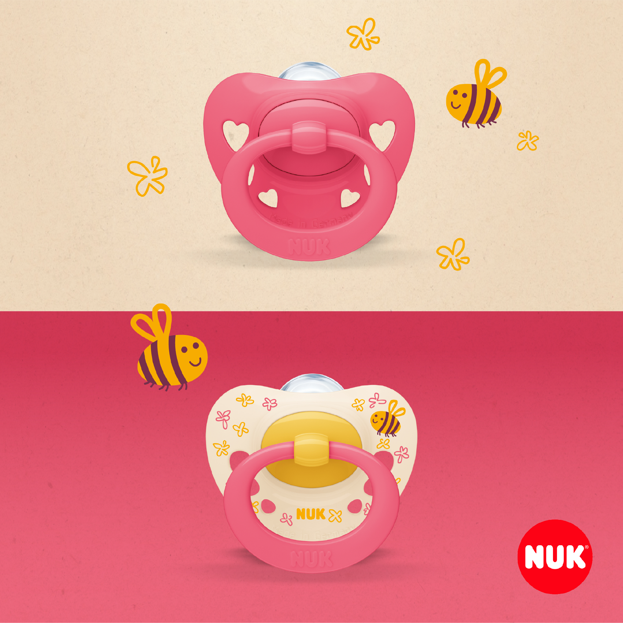 NUK PACIFIER SIGNATURE SI2 2PCS-07