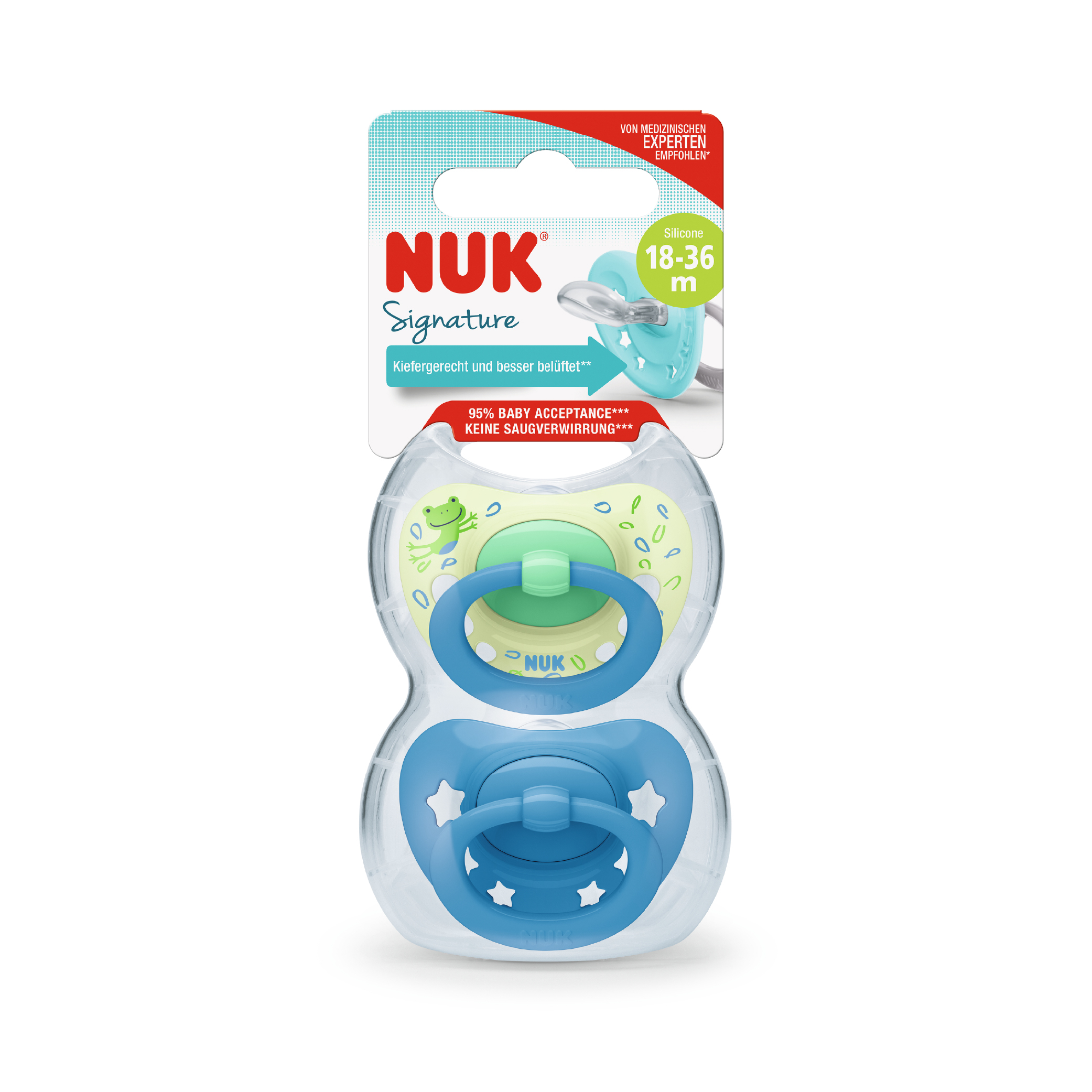 NUK PACIFIER SIGNATURE SI3 2PCS-09