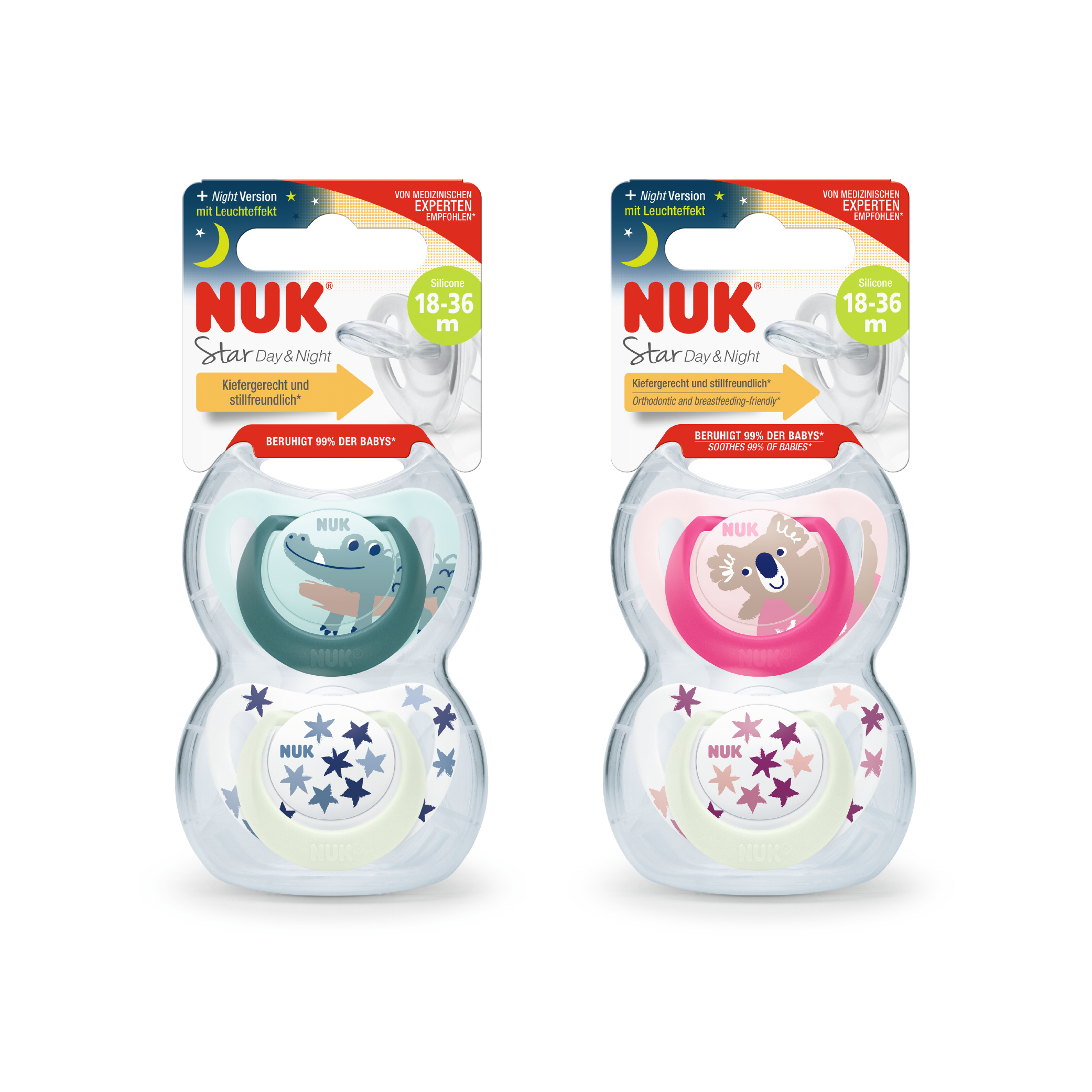NUK PACIFIER STAR DAY & NIGHT SI3 2PCS-02