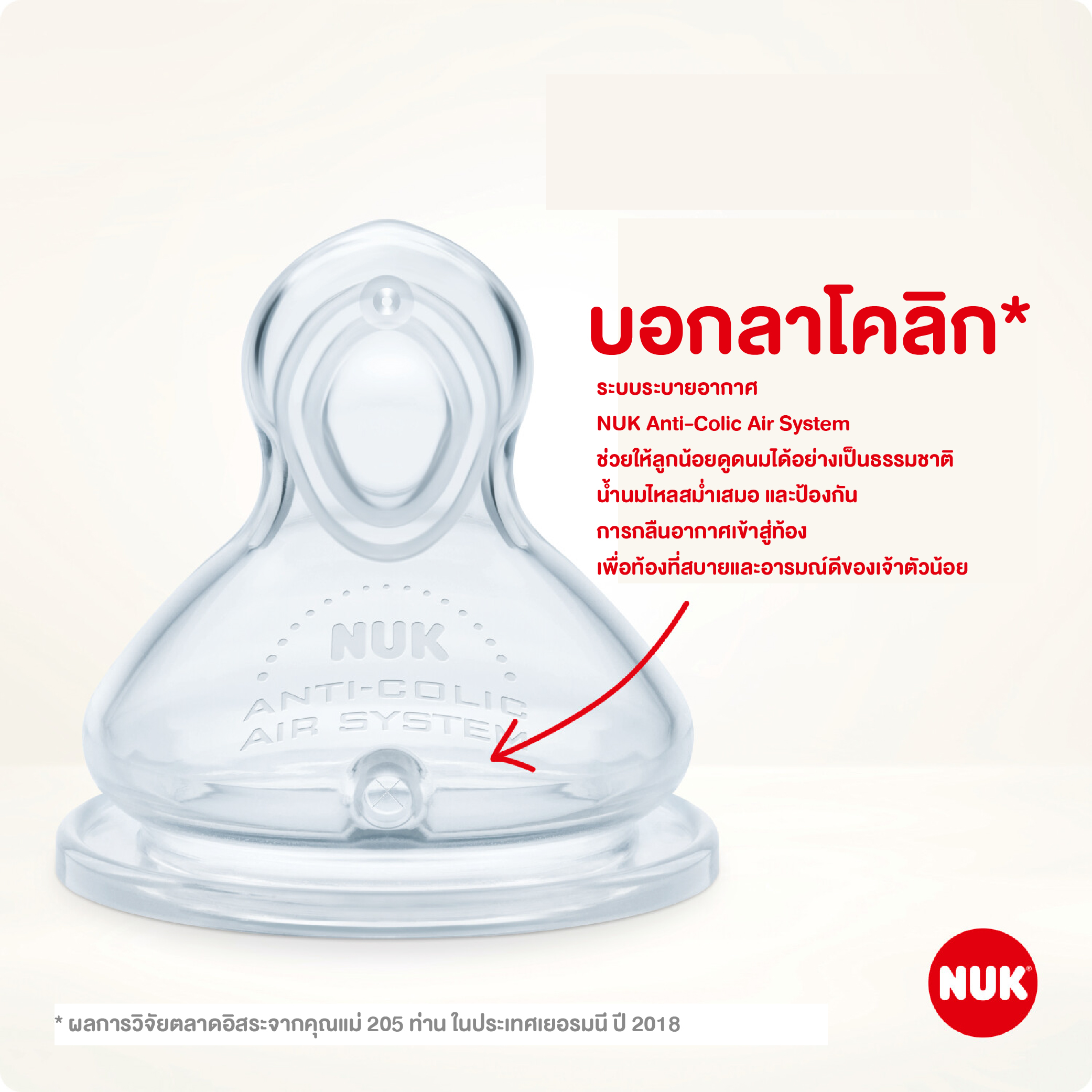 NUK PREMIUM CHOICE SILICONE TEAT-04