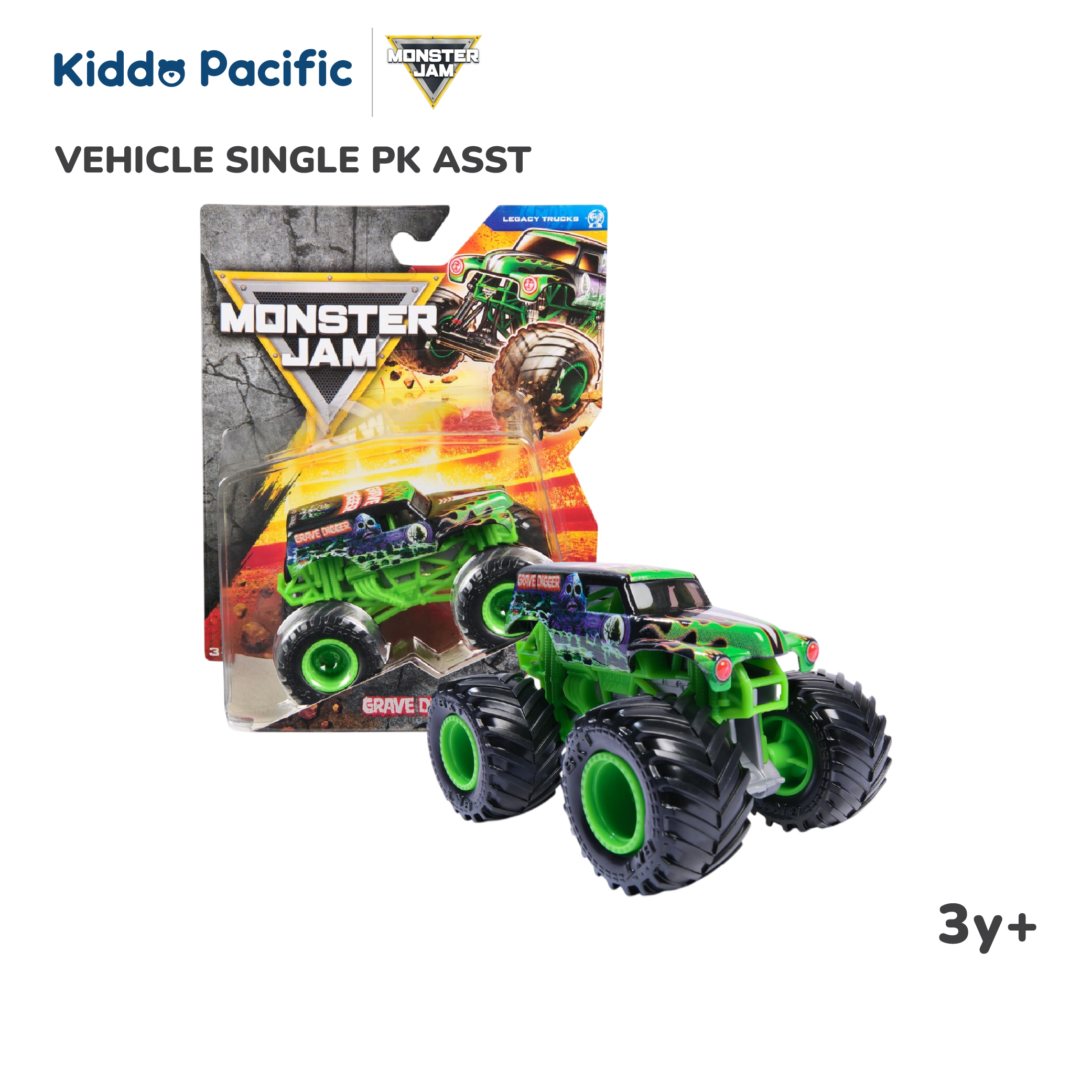 MONSTER JAM VEHICLE SINGLE PK ASST-01