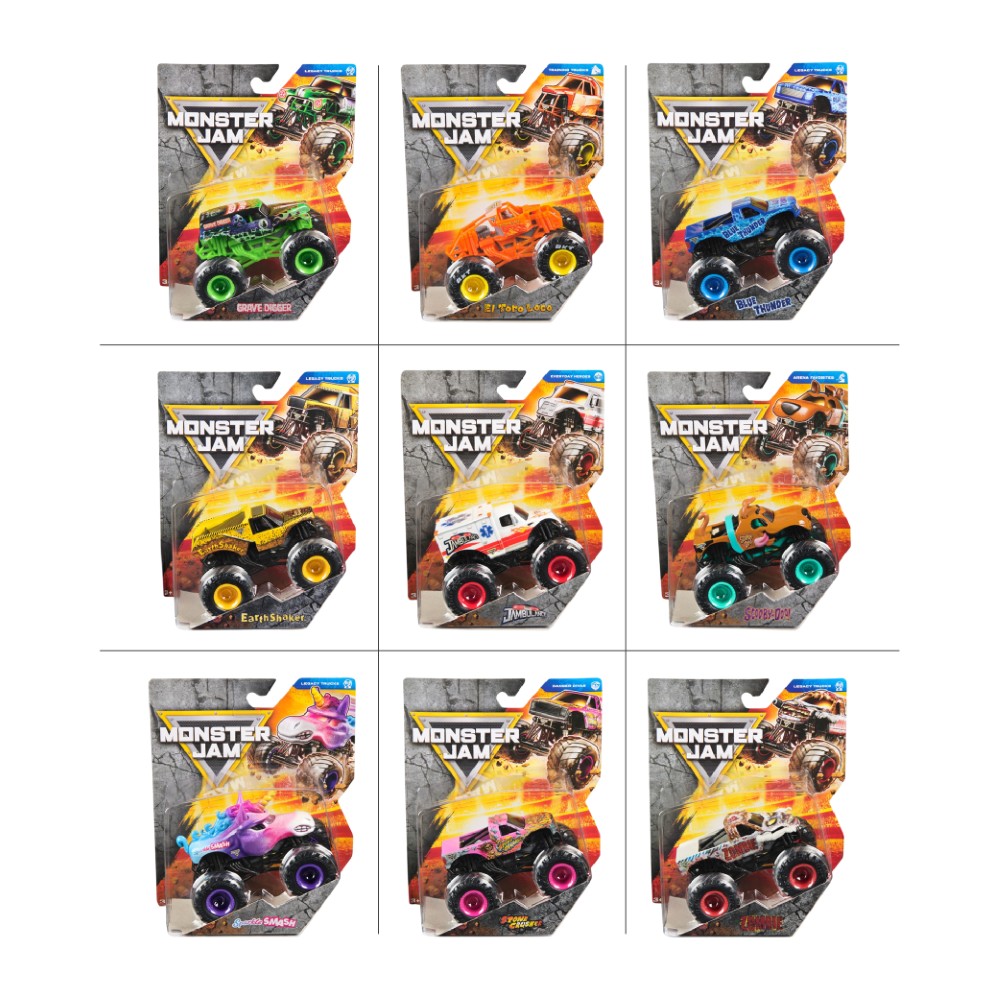 MONSTER JAM VEHICLE SINGLE PK ASST-02