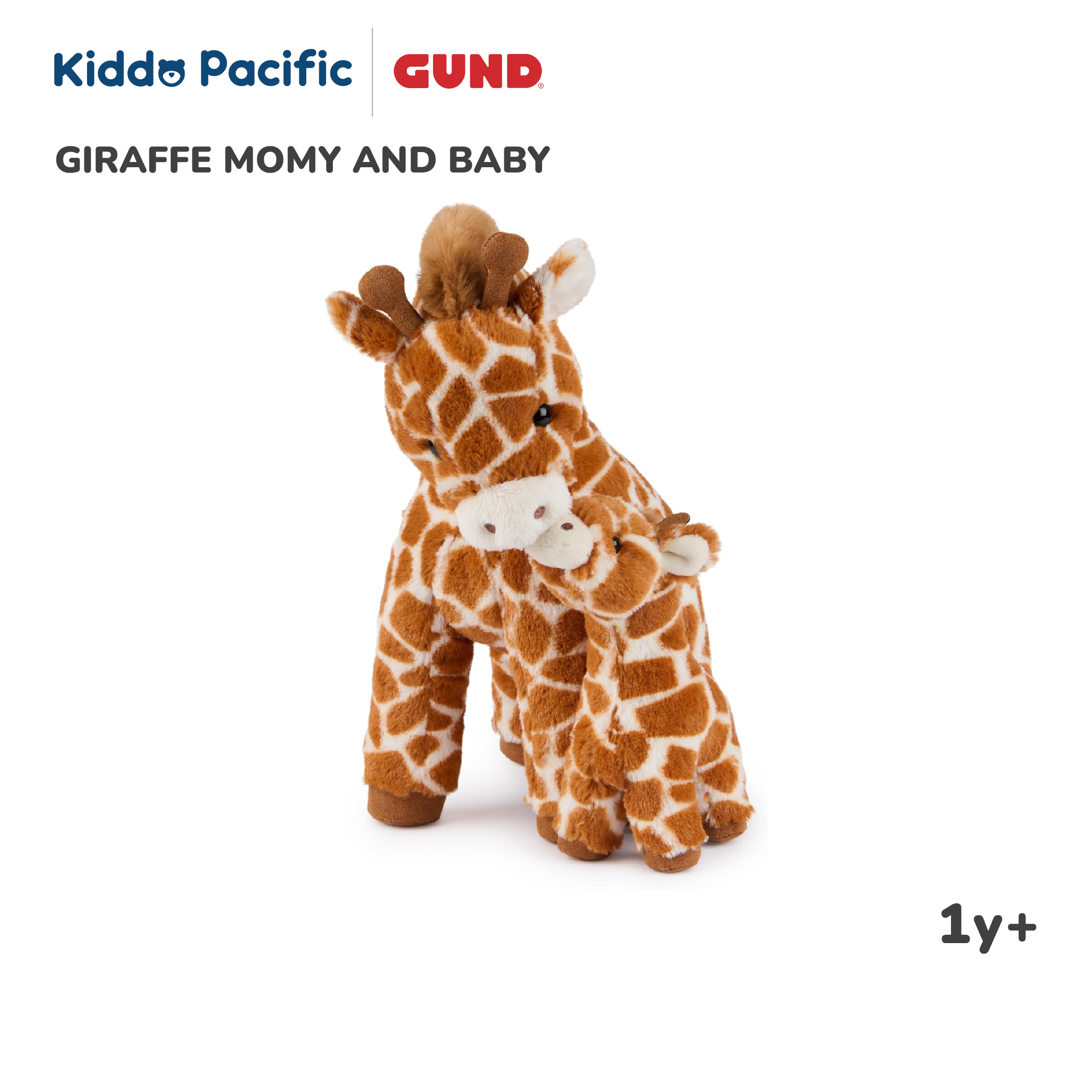 SM110606868000 GUND GIRAFFE MOMY AND BABY (1)